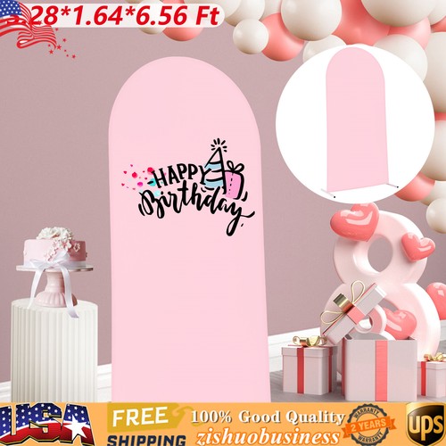 2m Wedding Arch Wedding Backdrop Stand Flower/ Balloon Arch Frame for Wedding