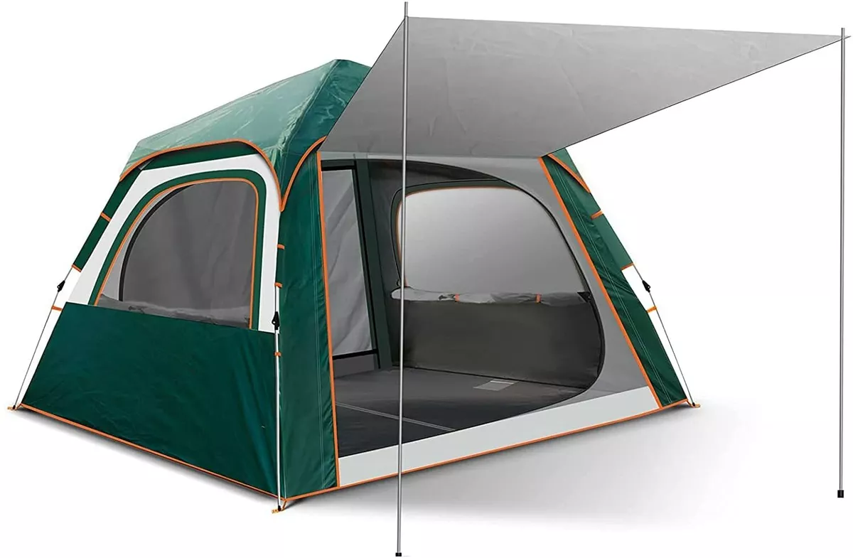 Camping Tent 6 Person Family Tents Double Large Doors and Windows