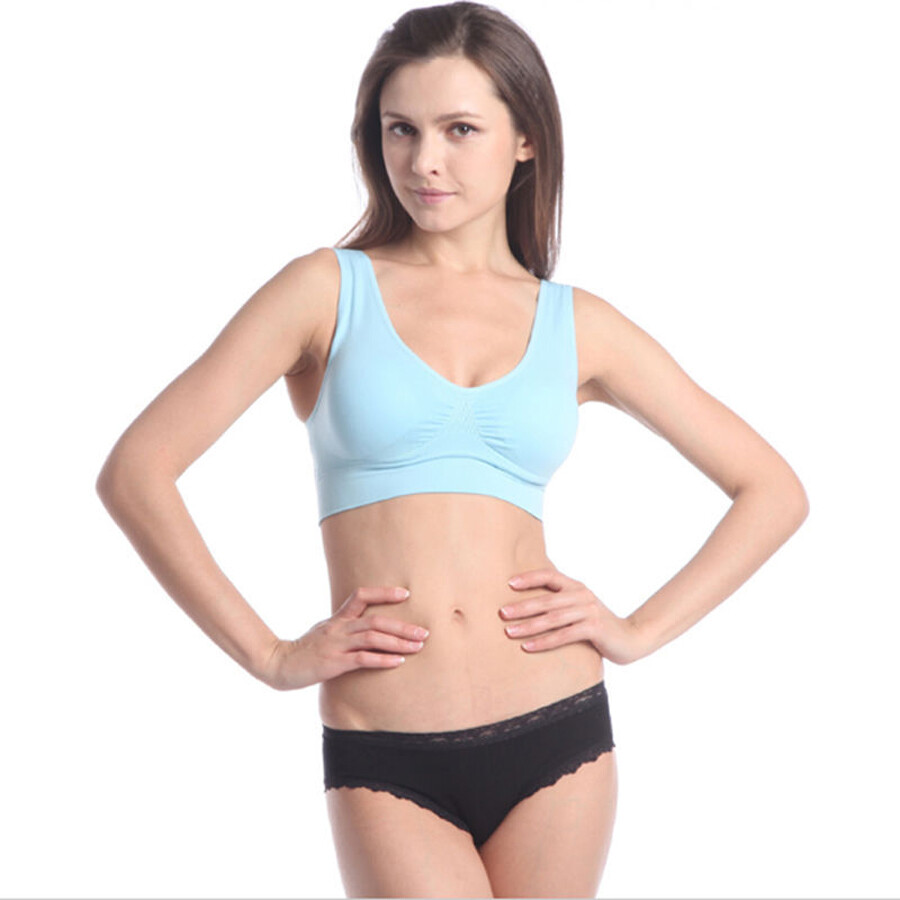 3 pcs/set Genie Bra with removable pads Size: S,M,L,XL,XXL,XXXL