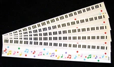 Mrs Grossman Vintage Five 2x12"  Design Line Sticker Sheets 'Music'