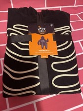 Women's Hyde and Eek Glow-In-The-Dark Skeleton Pajama Suit Costume Size Small