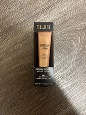 Milani Strobe Light Platinum Bronze #03 Sun Glow Liquid Highlighter Cream NEW