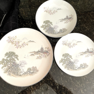 RARE SEIZAN SANSUI FINE CHINA - 8 PLACE SETTINGS AVAILABLE | eBay