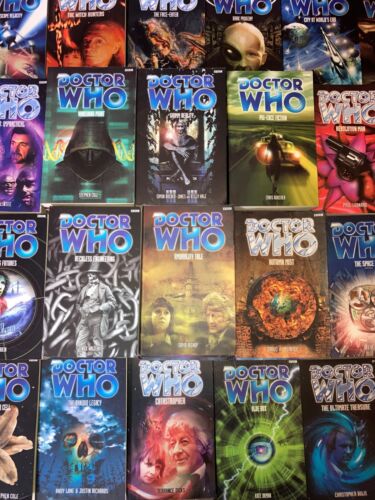 Dr Doctor Who BBC Novels Choose Yours VGC Eighth Doctor & Other Classic Doctors