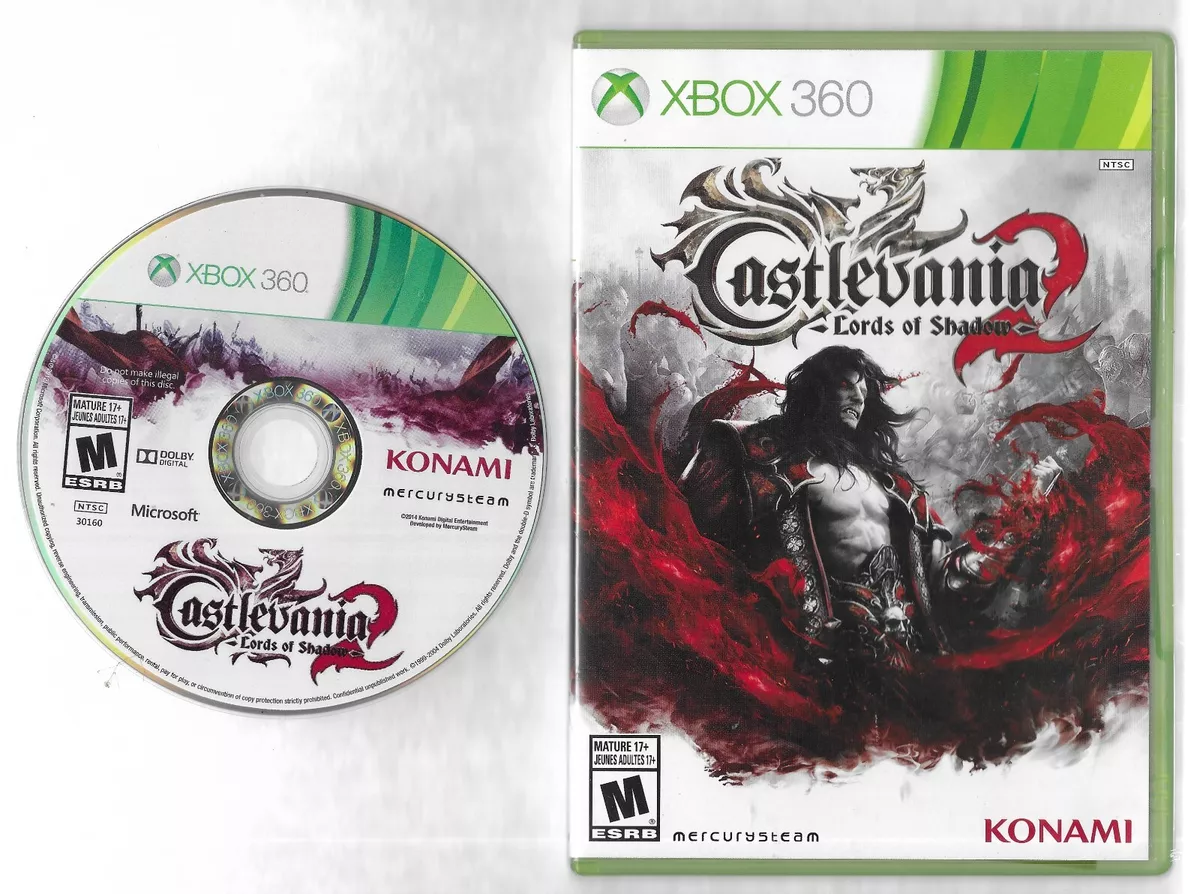 CASTLEVANIA 2 LORDS OF SHADOW XBox 360 disc and case only eBay