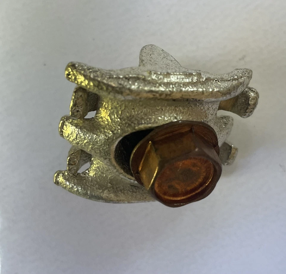 THOMAS & BETTS, ABRAZADERA DE PUENTE, GATO # K1, TALLA: 2/0 - 8, 7/16 HILOS, LOTE DE 100 Foto 3 de 4