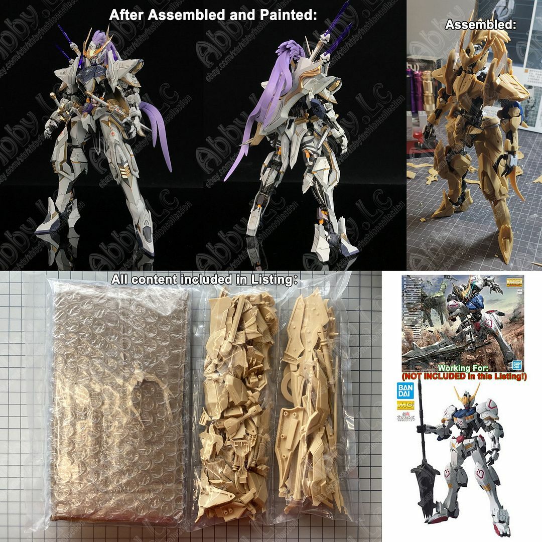 for MG 1/100 Barbatos Recast Aether Ma Chow Resin Conversion