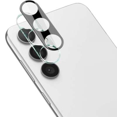 IMAK Kamera Schutzglas für Samsung Galaxy S23 FE Abdeckung Folie Glass Linse