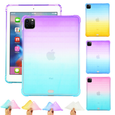 For iPad 4th 5th 6th 7th 8th 9th Generation Pro 11'' Mini Gradient TPU Case Cover