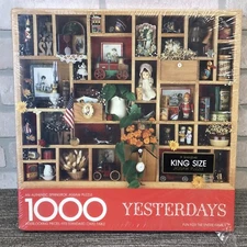 VINTAGE 1977 Springbok Jigsaw Puzzle King Size 1000 pc YESTERDAYS Memories