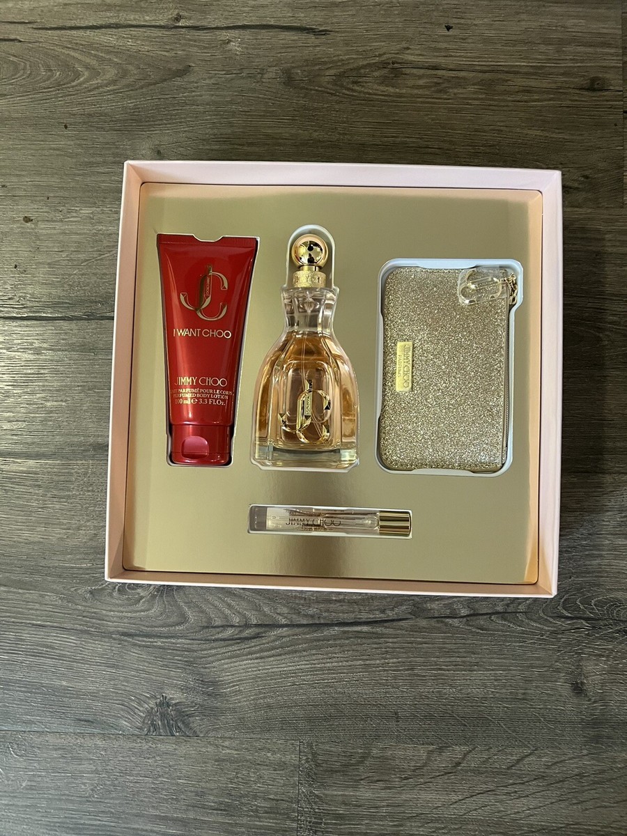 JIMMY CHOO I WANT CHOO Forever 4本セット Jimmy Choo 4-Pc. I Want Choo Forever Eau de Parfum Gift Set