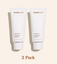 SkinMedica AHA/BHA Exfoliating Cleanser 6 fl oz Brand New, 2 Pack