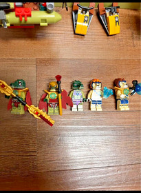 Lego Chima Sets 70006, 70131, and 30250