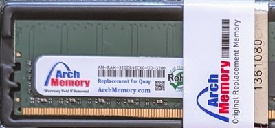 32GB RAM-32GDR4ECT0-UD-3200 DDR4-3200 ECC UDIMM RAM Memory