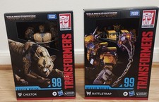 Hasbro Transformers Studio Series Rise Of The Beasts 98 Cheetor & 99 Battletrap