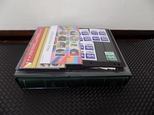 GB MINT STAMPS COLLECTION PRESENTATION PACKS ETC FACE VALUE £728.91 ALBUM +PAGES