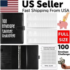 100 Envelope Challenge Budget Planner 5,050 Money Saving Cash Challenge Book