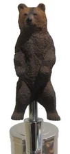 NEW GRIZZLY BEAR BEER TAP HANDLE COLLECTIBLE BAR MANCAVE AMERICA BREW USA ANIMAL