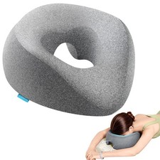 Face Down Pillow with Face Cradle Pad, Massage Headrest for Bed, BBL Pillow A...