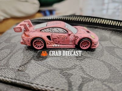 Hot Wheels Premium Rexy Porsche 911 GT3 AO Custom 2D Hand Drawn