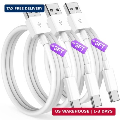 Essri Car CarPlay Cable for iPhone 17, 16, 15 USB C Charger Cord, 3-Pack 3FT USB