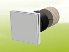 Vitovent 100-D Typ H40E B55 (L) Viessmann inkl. Fensterlaibung anthrazit, 500
