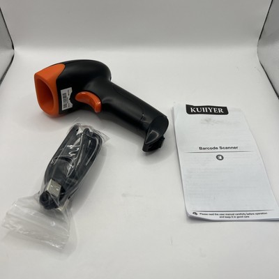 Wireless Handheld Barcode Scanner Versatile 2-in-1  Wireless USB Reader