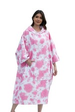 Surf Poncho Hooded Beach Towel Quick Dry, Terry Cloth Changing with Oversize ...