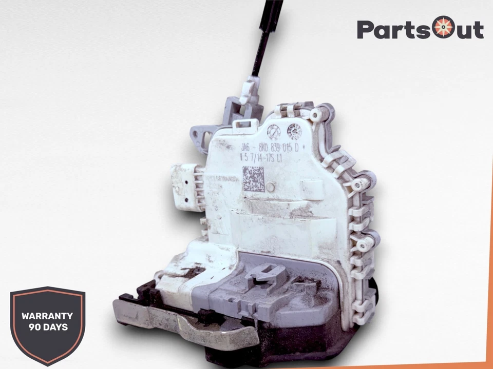 10-16 AUDI A4 QUATTRO TRASERO IZQUIERDO LADO CONDUCTOR CERRADURA PUERTA PESTILLO ACTUADOR OEM Foto 3 de 4