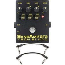 Tech 21 SansAmp GT2 Tube Amp Emulator Pedal w...