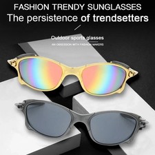 X-Metal Juliet Sunglasses Cyclops UV400 Polarized Glass Goggles with Box Outdoor