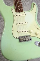 Fender Custom Shop 1960 Stratocaster Relic / Daphne Blue Used Electric Guitar