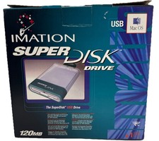 Imation SuperDisk USB Drive Macintosh SCSI to USB Adapter/PSU FREE SHIPPING 