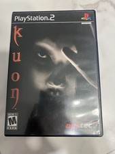 KUON PS2!! Very Good Condition!! CIB!! USA!! Very Rare!! Working Game!!