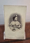 ORIGINAL CDV ~ MARY TODD LINCOLN ~ 1860's Carte de Visite Image. NICE!!!