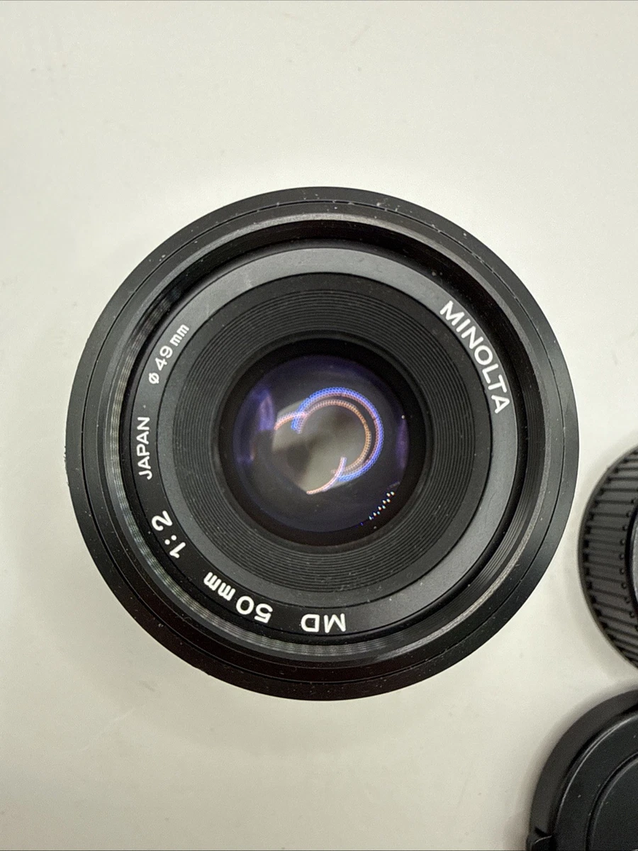 Minolta MD 50mm Focal Camera Lenses for sale | eBay
