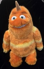 Disney Store Monsters Inc. George Sanderson Plush Stuffed Animal with Boo  s Sock