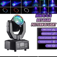 120W LED Laser DOT Beam Moving Head Light with Colorful Ring Effect for DJ Party