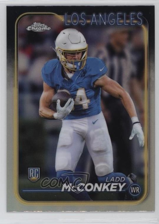 2024 Topps Chrome Rookies Refractor Ladd McConkey #212 1i5c