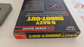Atari 5200 K-Razy Shoot-Out  1983  4L2712  Complete With Manual CBS Electronics