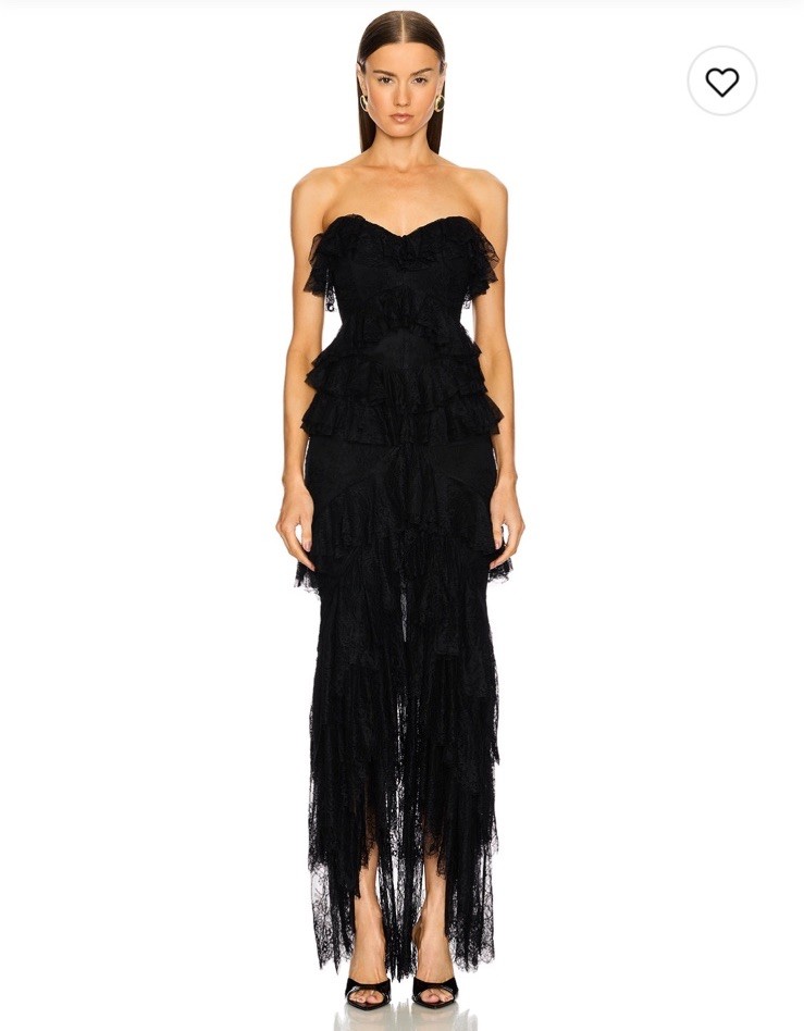 NWT Michael Costello X Revolve Oleksandra Gown $398 Size XXS