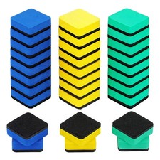 30Pcs Whiteboard Eraser Washable and Reusable Magnetic Whiteboard Eraser4607