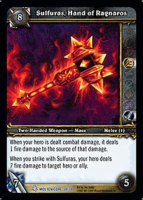 Sulfuras, Hand of Ragnaros Ungraded WOW: Molten Core