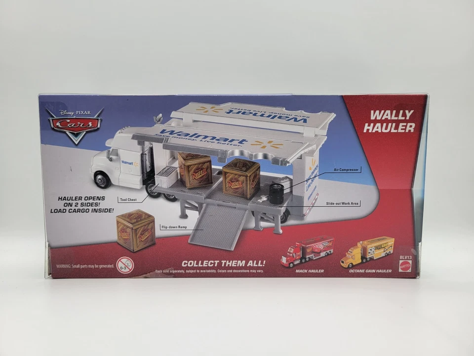 COCHES DISNEY PIXAR WALLY HAULER CARRERA O RAMA EXCLUSIVO DE WALMART Foto 2 de 4