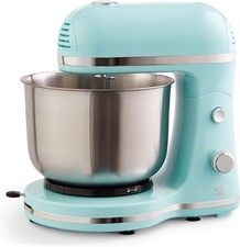 DASH Delish by DASH Compact Stand Mixer 3.5 Quart Beaters DCSM350GBBU02 - Blue