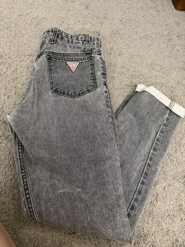 Georges Marciano GUESS Women's Vintage High Rise Jeans Grey 0074 Size 32