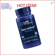 Life Extension Sea-Iodine  , kelp and bladderwrack-derived iodine, supports healt