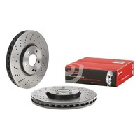 2X Brembo Bremsscheiben 330Mm Gelocht/Innenbel. Vorne Passend FÜR MERCEDES-BENZ