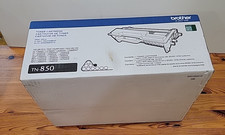 Genuine OEM Brother TN850 Black High Yield Toner Cartridge-OPEN BOX