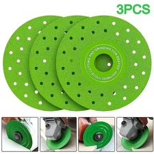 3PCS Rock Plate Flat Grinding Blade Tile Chamfering Cutting Sanding Blade Wheel